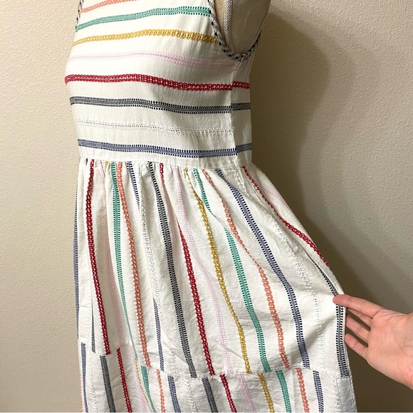 Ace & Jig Teasdale Sleeveless Midi Dress in Merry - Picture 7 of 11